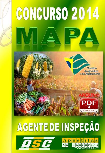 Apostila Concurso MAPA Agente dE Inspecao AISIPOA 2014