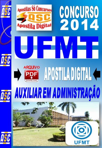 Apostila Concurso UFMT Auxiliar Em Administracao 2014