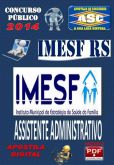 Apostila IMESF Porto Alegre RS Assistente Administrativo