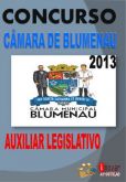 Apostila Concurso Camara de Blumenau SC Auxiliar Legislativo