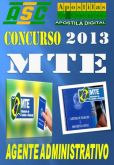Apostila Concurso MTE 2014 Agente Administrativo