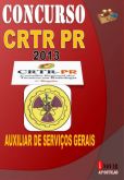 Apostila CRTR PR 2013 Auxiliar de Servicos Gerais
