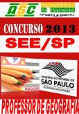 Apostila Concurso SEE SP 2013 Professor de Geografia