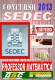 Apostila SEDEC Prefeitura De Joao Pessoa PB Prof Matematica