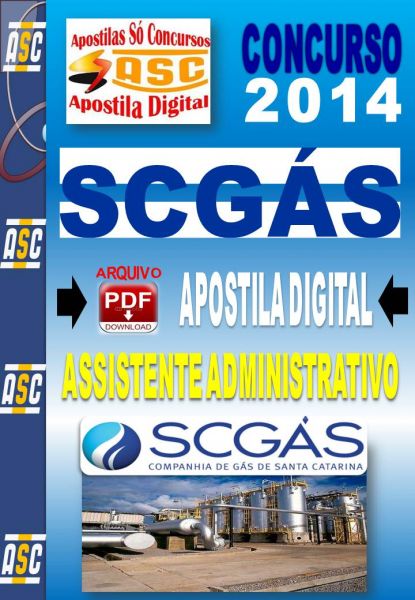 Apostila Concurso SCGAS Assistente Administrativo 2014