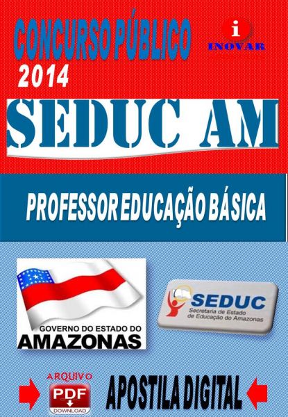 Apostila Concurso SEDUC AM Professor de Educacao Basica
