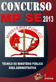 Apostila concurso MPSE Tecnico MP Area Administrativa