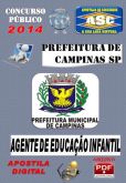 Apostila Prefeitura de Campinas SP Ag de Educacao Infantil