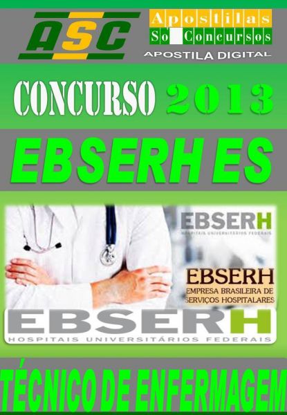 Apostila Concurso Ebserh ES Tecnico de Enfermagem 2013