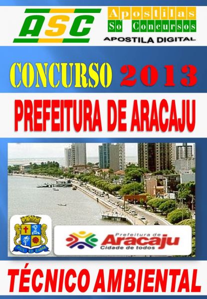 Apostila Concurso Prefeitura de Aracaju SE Tecnico Ambiental