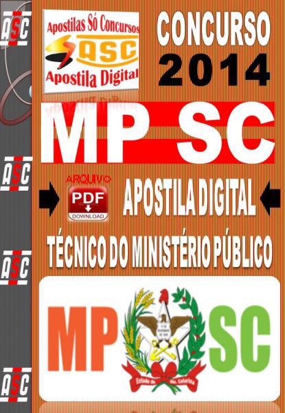 Apostila Concurso MP SC Tecnico Do Ministerio Publico 2014
