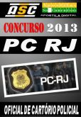 Apostila Concurso PCERJ Oficial De Cartorio Policial