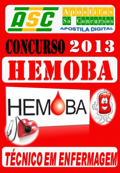 Apostila Concurso Hemoba 2013 Tecnico em Enfermagem