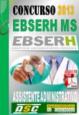 Apostila Concurso Ebserh MS Assistente Administrativo 2014