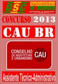 Apostila Concurso CAU BR Assistente Tecnico Administrat
