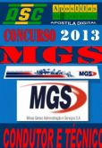 Apostila Concurso MGS Condutor e Tecnico 2013