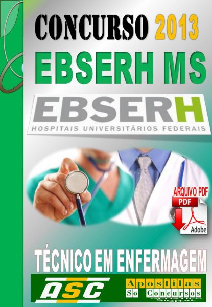 Apostila Concurso Ebserh MS Tecnico Em Enfermagem 2014