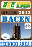 Apostila Concurso Bacen 2013 Tecnico Administrativo Area I -