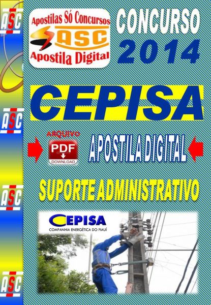 Apostila Concurso Cepisa PI Suporte Administrativo 2014