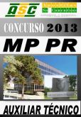 Apostila Concurso MP PR 2013 Auxiliar Tecnico