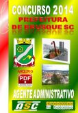 Apostila Prefeitura Brusque SC Agente Administrativo 2014