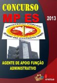 Apostila MP ES Agente de Apoio Funcao Administrativo 2013