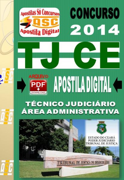 Apostila TJ CE Tecnico Judiciario Area Administrativa 2014