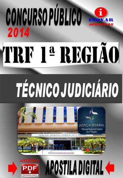 Apostila TRF 1 Regiao Tecnico Judiciario Informatica
