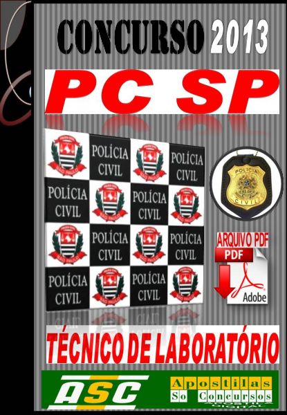 Apostila Policia Civil SP 2014 Tecnico De Laboratorio