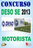 Apostila Concurso Deso SE 2013 Motorista