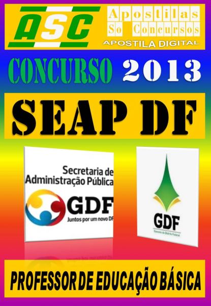 Apostila Concurso SEAP DF Professor Educacao Basica