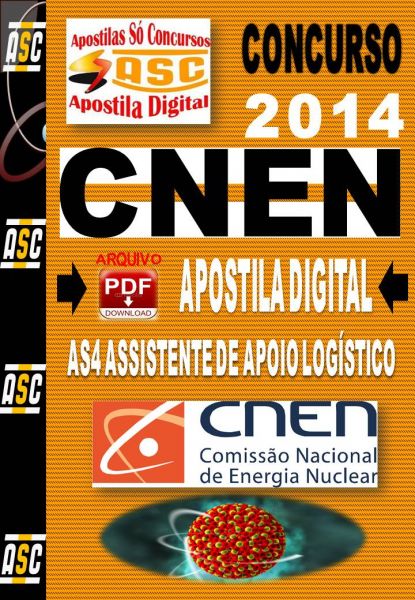 Apostila Concurso Cnen AS4 Assistente De Apoio Logistico