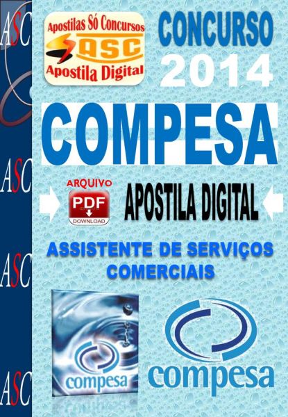 Apostila Concurso Compesa Assistente De Servicos Comerciais