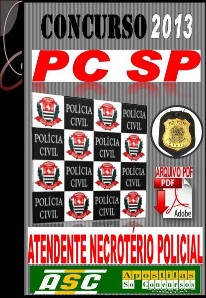 Apostila Concurso PCSP Atendente De Necroterio Policial 2014
