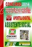 Apostila Concurso Prefeitura Criciuma SC Assistente Social