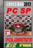 Apostila Concurso PC SP Oficial Administrativo 2013 2014